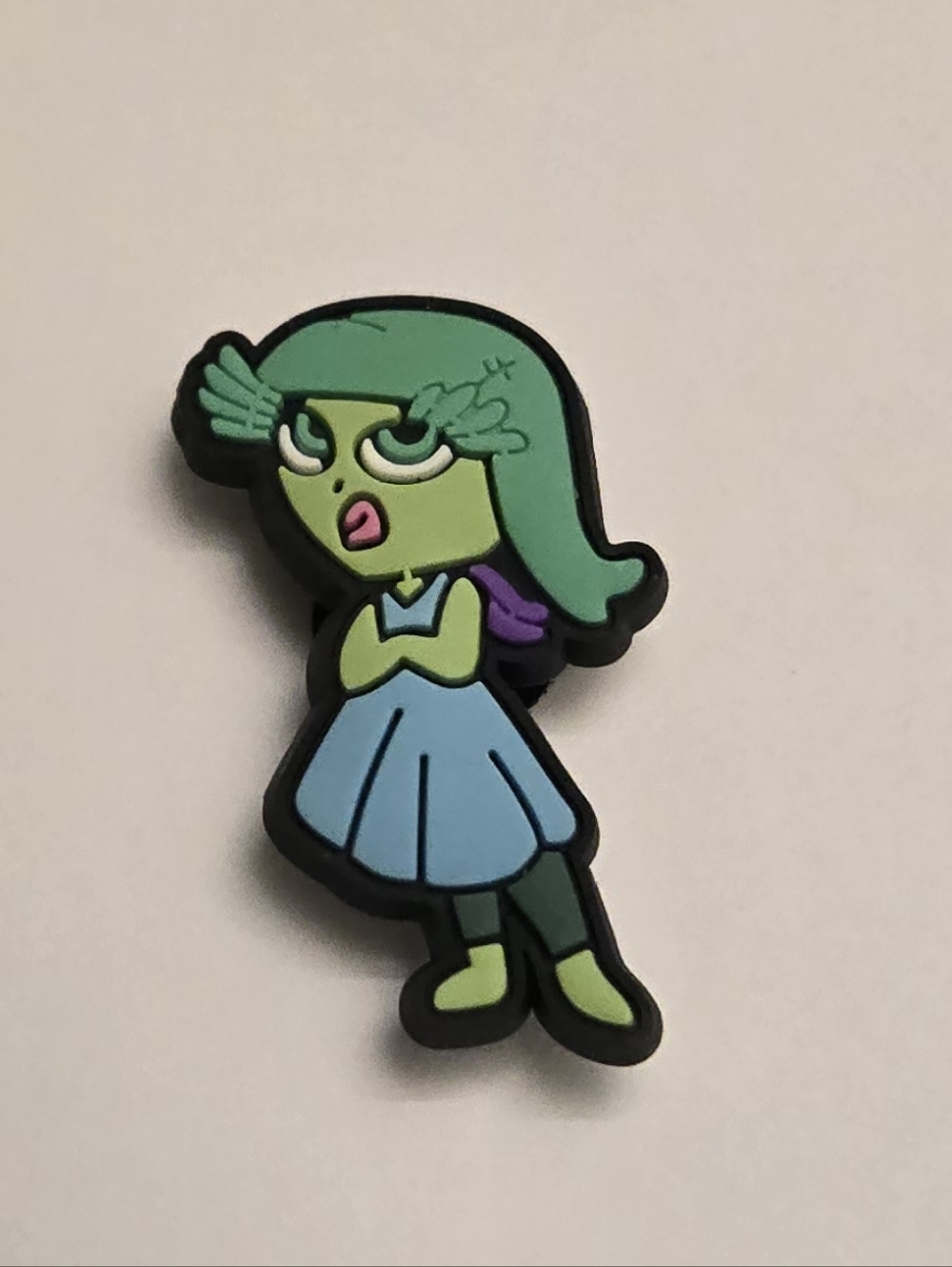 3/$10 Disgust Disney Pixar Inside Out Croc Charm
